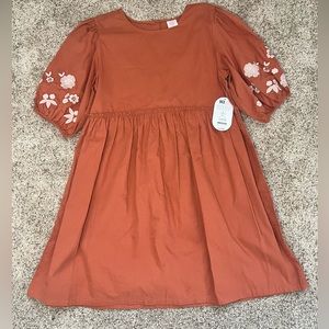 New with tags; Adorable Girls Embroidered Dress